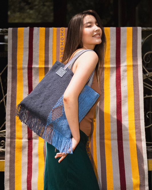 Shopper Bag - Multicolor Blue