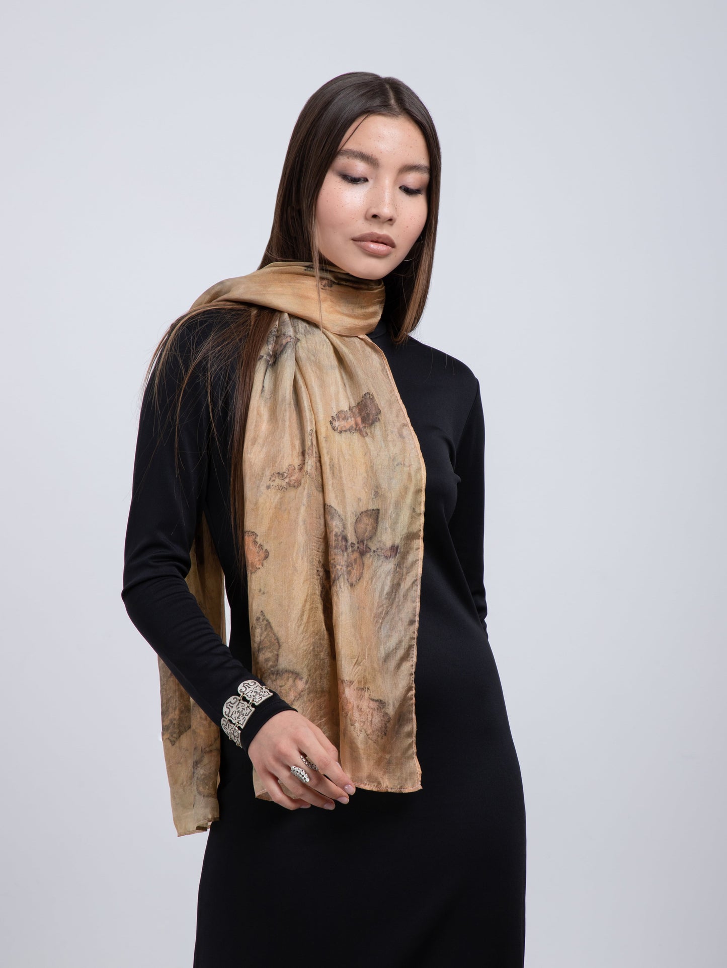 Silk Scarves with Eco-Print — Naturally Unique