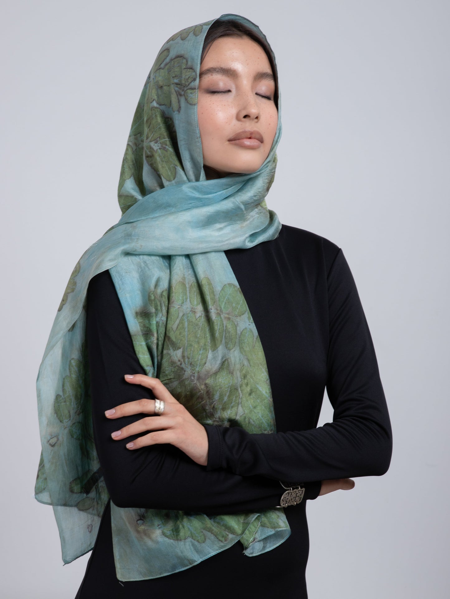 Silk Scarves with Eco-Print — Naturally Unique