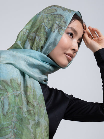Silk Scarves with Eco-Print — Naturally Unique
