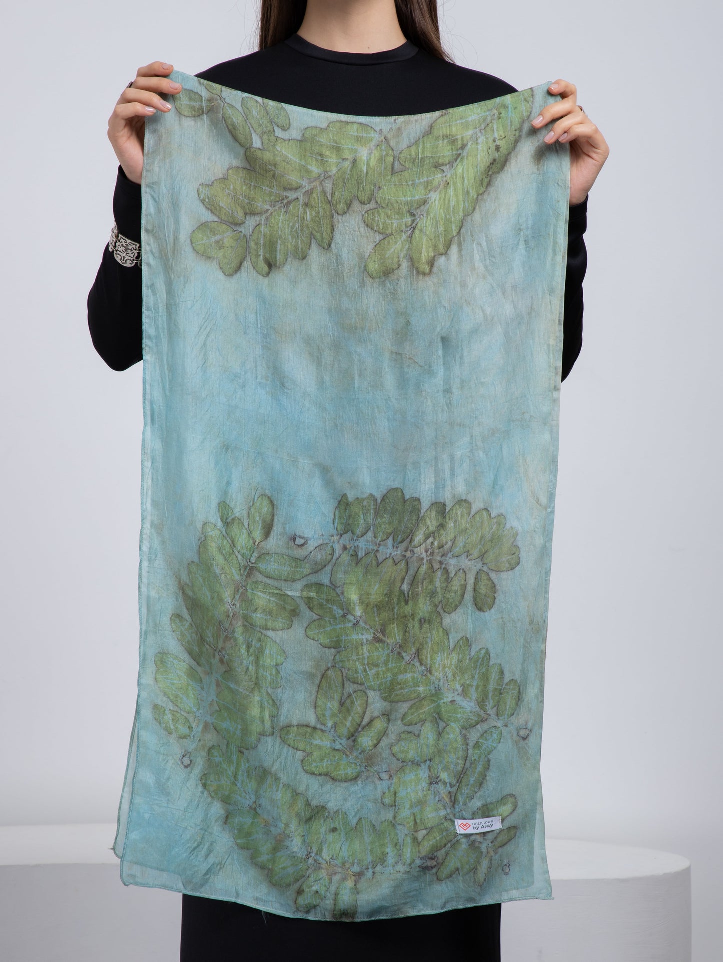 Silk Scarves with Eco-Print — Naturally Unique