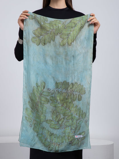 Silk Scarves with Eco-Print — Naturally Unique