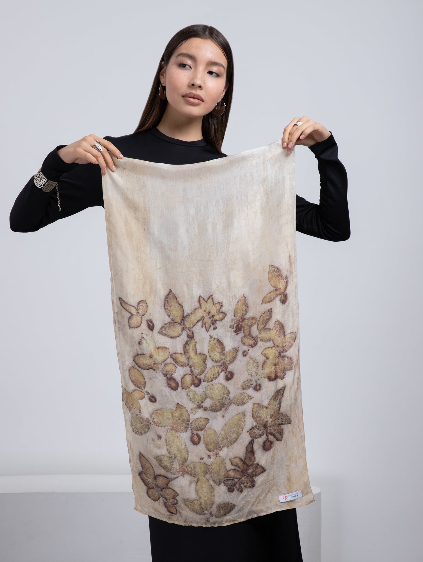 Silk Scarves with Eco-Print — Naturally Unique