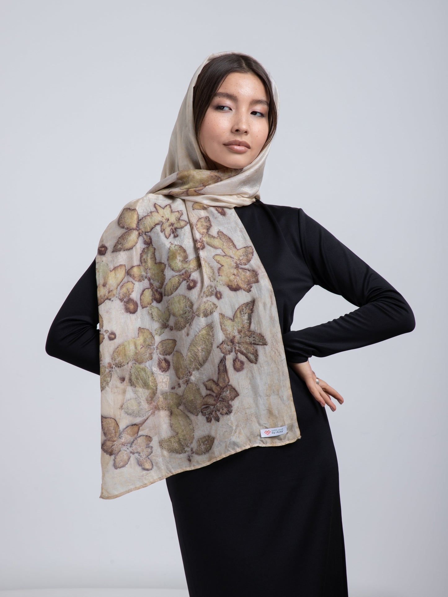 Silk Scarves with Eco-Print — Naturally Unique